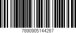 Código de barras (EAN, GTIN, SKU, ISBN): '7890905144267'