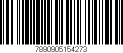 Código de barras (EAN, GTIN, SKU, ISBN): '7890905154273'