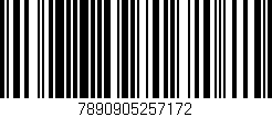 Código de barras (EAN, GTIN, SKU, ISBN): '7890905257172'