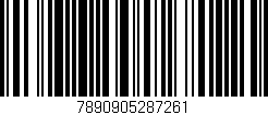 Código de barras (EAN, GTIN, SKU, ISBN): '7890905287261'