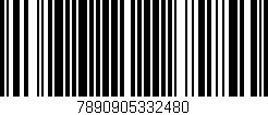 Código de barras (EAN, GTIN, SKU, ISBN): '7890905332480'