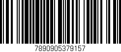 Código de barras (EAN, GTIN, SKU, ISBN): '7890905379157'