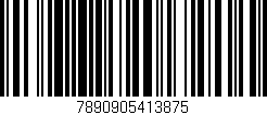 Código de barras (EAN, GTIN, SKU, ISBN): '7890905413875'