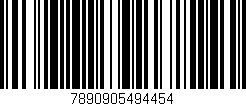 Código de barras (EAN, GTIN, SKU, ISBN): '7890905494454'