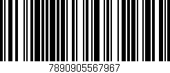 Código de barras (EAN, GTIN, SKU, ISBN): '7890905567967'