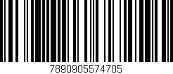 Código de barras (EAN, GTIN, SKU, ISBN): '7890905574705'