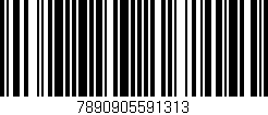 Código de barras (EAN, GTIN, SKU, ISBN): '7890905591313'