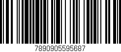 Código de barras (EAN, GTIN, SKU, ISBN): '7890905595687'