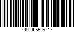 Código de barras (EAN, GTIN, SKU, ISBN): '7890905595717'