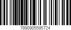 Código de barras (EAN, GTIN, SKU, ISBN): '7890905595724'