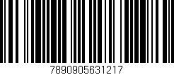 Código de barras (EAN, GTIN, SKU, ISBN): '7890905631217'