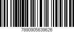 Código de barras (EAN, GTIN, SKU, ISBN): '7890905639626'