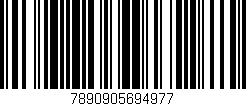 Código de barras (EAN, GTIN, SKU, ISBN): '7890905694977'