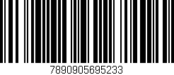 Código de barras (EAN, GTIN, SKU, ISBN): '7890905695233'