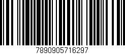 Código de barras (EAN, GTIN, SKU, ISBN): '7890905716297'