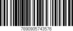 Código de barras (EAN, GTIN, SKU, ISBN): '7890905743576'