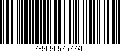 Código de barras (EAN, GTIN, SKU, ISBN): '7890905757740'