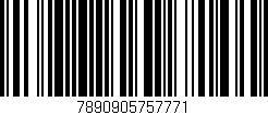 Código de barras (EAN, GTIN, SKU, ISBN): '7890905757771'