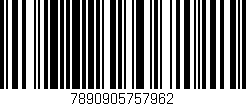 Código de barras (EAN, GTIN, SKU, ISBN): '7890905757962'