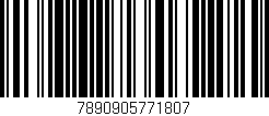 Código de barras (EAN, GTIN, SKU, ISBN): '7890905771807'