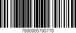 Código de barras (EAN, GTIN, SKU, ISBN): '7890905790778'