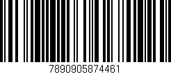 Código de barras (EAN, GTIN, SKU, ISBN): '7890905874461'
