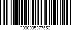 Código de barras (EAN, GTIN, SKU, ISBN): '7890905877653'