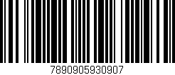 Código de barras (EAN, GTIN, SKU, ISBN): '7890905930907'