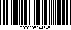 Código de barras (EAN, GTIN, SKU, ISBN): '7890905944645'