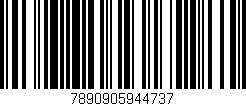 Código de barras (EAN, GTIN, SKU, ISBN): '7890905944737'