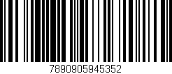 Código de barras (EAN, GTIN, SKU, ISBN): '7890905945352'