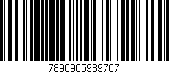 Código de barras (EAN, GTIN, SKU, ISBN): '7890905989707'