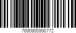 Código de barras (EAN, GTIN, SKU, ISBN): '7890905990772'