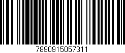 Código de barras (EAN, GTIN, SKU, ISBN): '7890915057311'