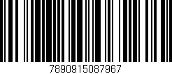 Código de barras (EAN, GTIN, SKU, ISBN): '7890915087967'
