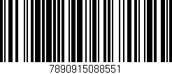Código de barras (EAN, GTIN, SKU, ISBN): '7890915088551'