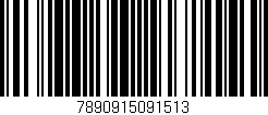 Código de barras (EAN, GTIN, SKU, ISBN): '7890915091513'