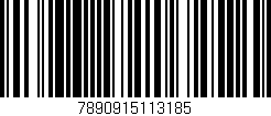 Código de barras (EAN, GTIN, SKU, ISBN): '7890915113185'