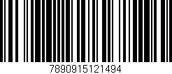 Código de barras (EAN, GTIN, SKU, ISBN): '7890915121494'