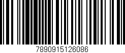 Código de barras (EAN, GTIN, SKU, ISBN): '7890915126086'