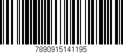 Código de barras (EAN, GTIN, SKU, ISBN): '7890915141195'