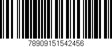 Código de barras (EAN, GTIN, SKU, ISBN): '78909151542456'