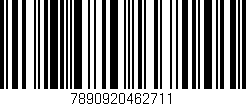 Código de barras (EAN, GTIN, SKU, ISBN): '7890920462711'