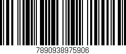 Código de barras (EAN, GTIN, SKU, ISBN): '7890938975906'