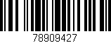 Código de barras (EAN, GTIN, SKU, ISBN): '78909427'