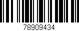 Código de barras (EAN, GTIN, SKU, ISBN): '78909434'