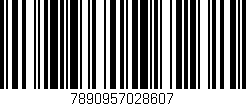 Código de barras (EAN, GTIN, SKU, ISBN): '7890957028607'