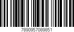 Código de barras (EAN, GTIN, SKU, ISBN): '7890957089851'