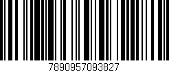 Código de barras (EAN, GTIN, SKU, ISBN): '7890957093827'