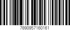 Código de barras (EAN, GTIN, SKU, ISBN): '7890957160161'